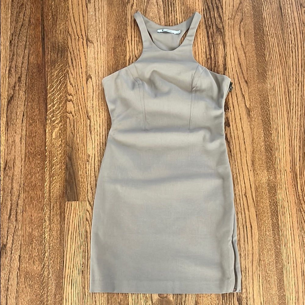 Alexander Wang Elegant Side Zip Dress